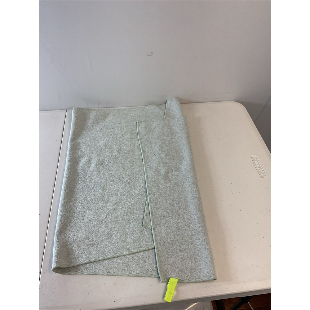 Aquis Hair Towel Unisex Lt green Fast Drying Microfiber polyester